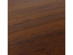 Silla de comedor MCW-O45 (juego de 6), aspecto nogal, gris claro