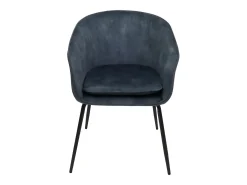 Silla de comedor MCW-O28 (set de 2), azul