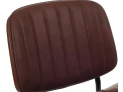 Silla de comedor MCW-O44 (set de 2), aspecto nogal, marrón vintage