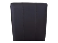 Silla de comedor MCW-O65d (juego de 2), marrón