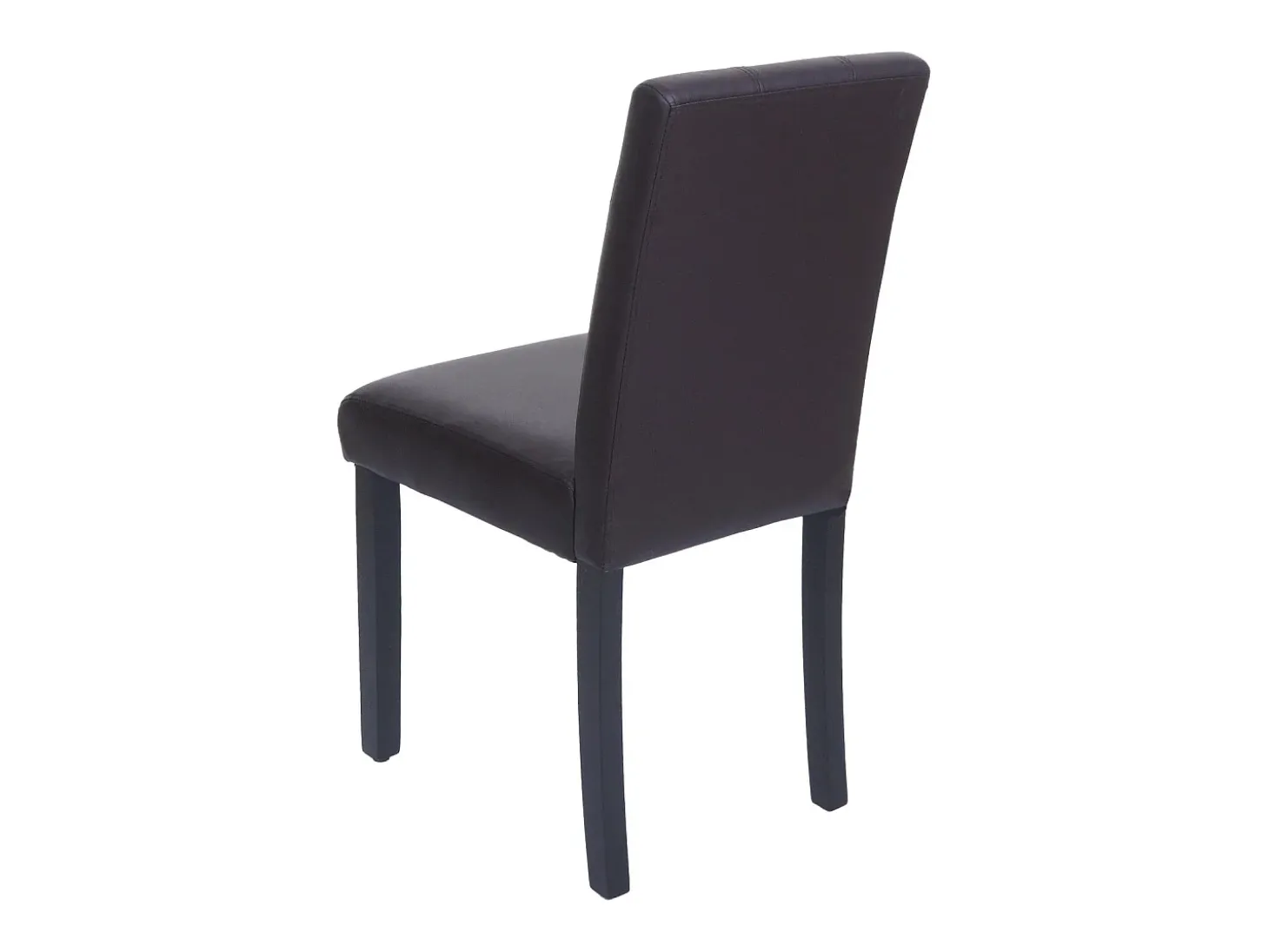 Silla de comedor MCW-O65d (juego de 2), marrón