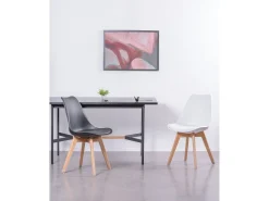 Silla de comedor nórdica - Verona - Blanco