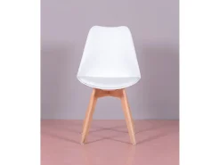 Silla de comedor nórdica - Verona - Blanco