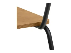 Silla de comedor peru madera natural.