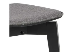 Silla de comedor Roxby gris.