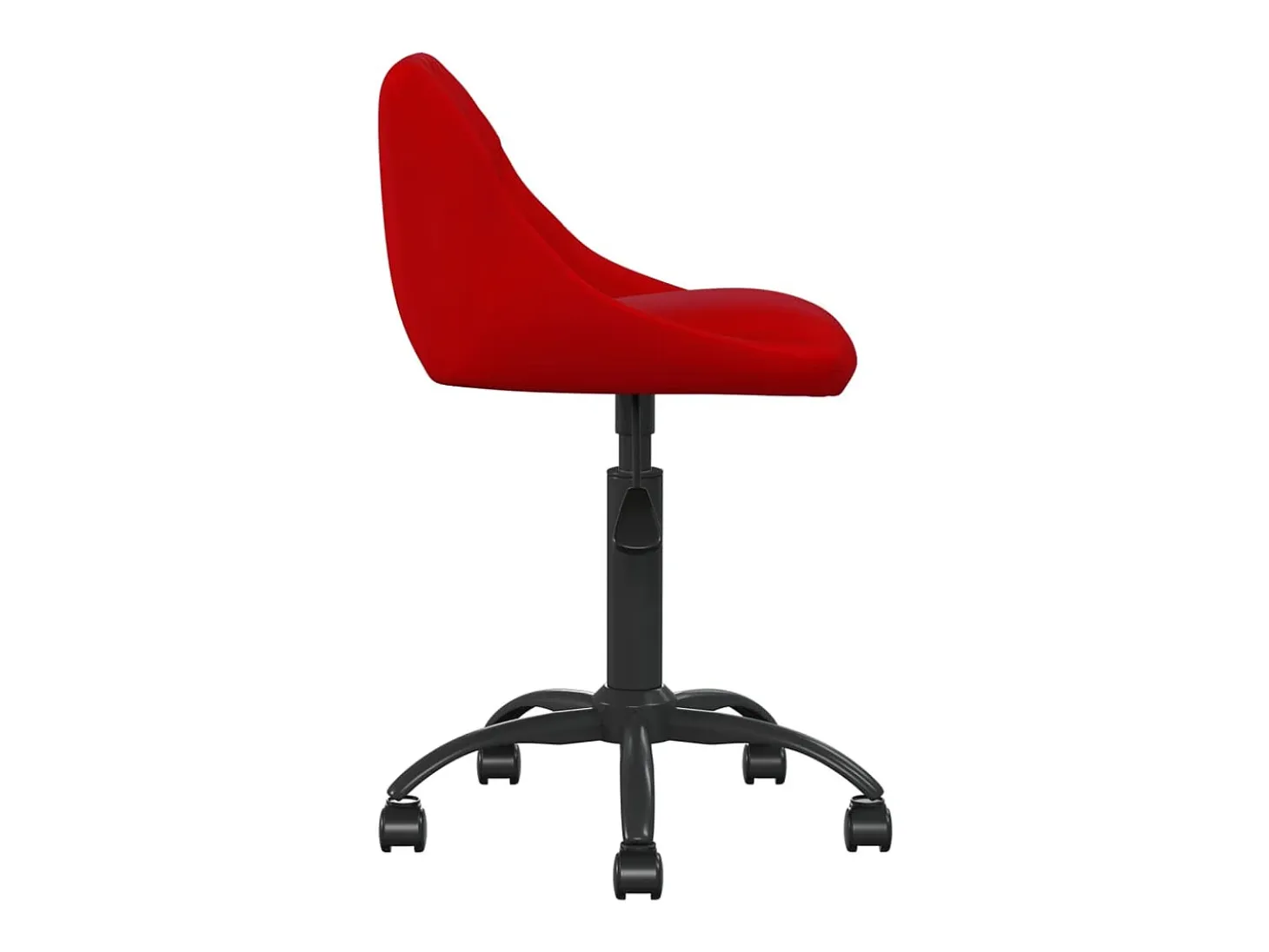 Silla de comedor terciopelo rojo tinto