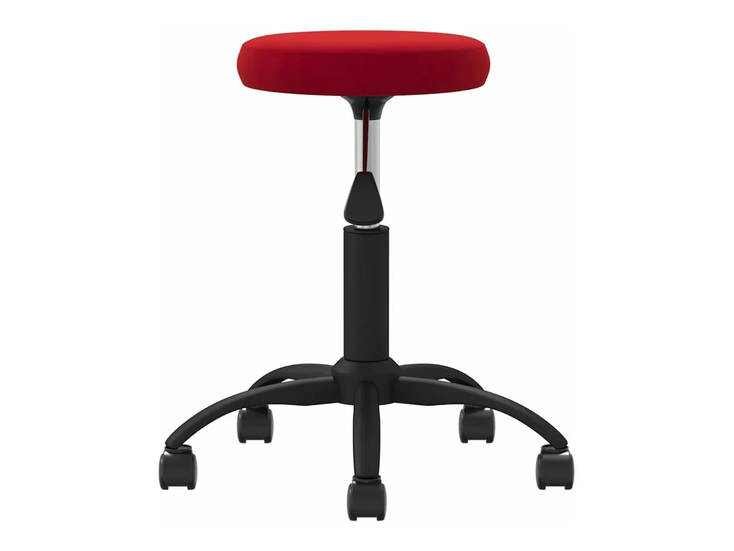 Silla de comedor terciopelo rojo tinto