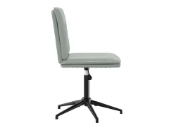Silla de comedor terciopelo gris claro
