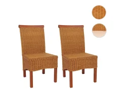 Silla de comedor Var (set de 2), sin cojín de asiento
