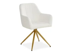 Silla de comedor 56x86x60 cm beige moderna sillón huevo bouclé
