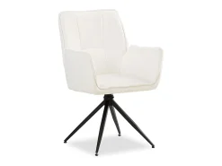 Silla de comedor 61x92.5x57.5 cm blanca