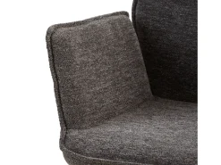 Silla de comedor 61x92.5x60 cm gris Sillas Egg
