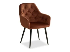 Silla de comedor 59x89x62,5 cm Marrón Eames