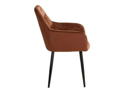 Silla de comedor 59x88x62.5 cm marrón Eames