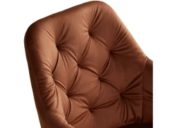 Silla de comedor 59x88x62.5 cm marrón Eames