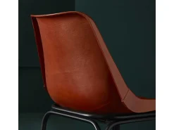 Silla de cuero L45 cm - ROCKIE