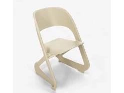 Silla de diseño apilable para bares, fiestas y eventos públicos plástico Nest - Beige