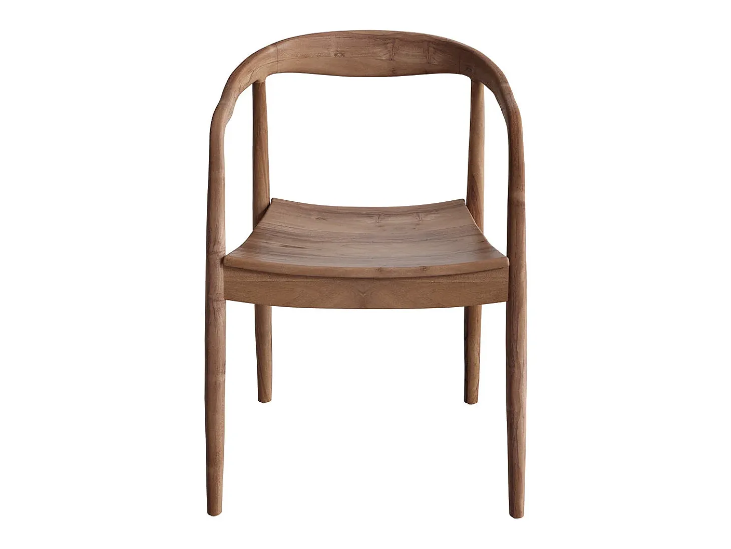 Silla de madera de teca biselada - Lombok