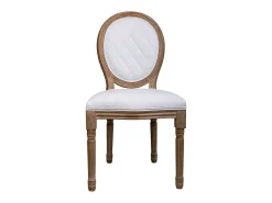 Silla De Madera Tapizada