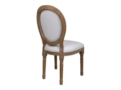 Silla De Madera Tapizada