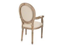 Silla De Madera Tapizada