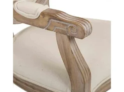 Silla De Madera Tapizada