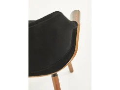 Silla de madera/tela 56 x 77 cm