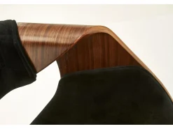 Silla de madera/tela 56 x 77 cm