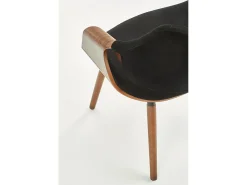 Silla de madera/tela 56 x 77 cm