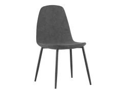 Silla de piel sintética 44 cm x 50 cm H. 84 cm 4 piezas