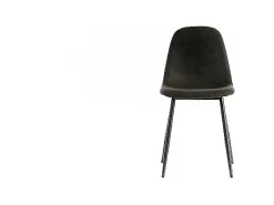 Silla de piel sintética 44 cm x 50 cm H. 84 cm 4 piezas
