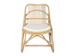 Silla de ratán lino ES84626