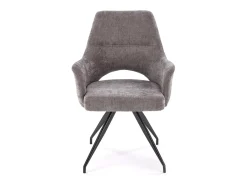 Silla giratoria de acero 58 x 88 cm