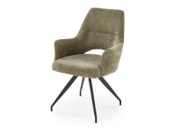 Silla giratoria de acero 58 x 88 cm