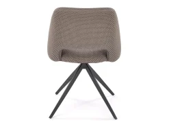 Silla giratoria de acero 52 x 79 cm