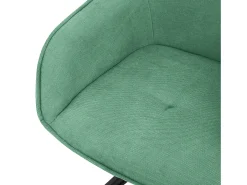 Silla giratoria Silla de comedor Sillón Giratorio 360 grados Silla de salón Verd