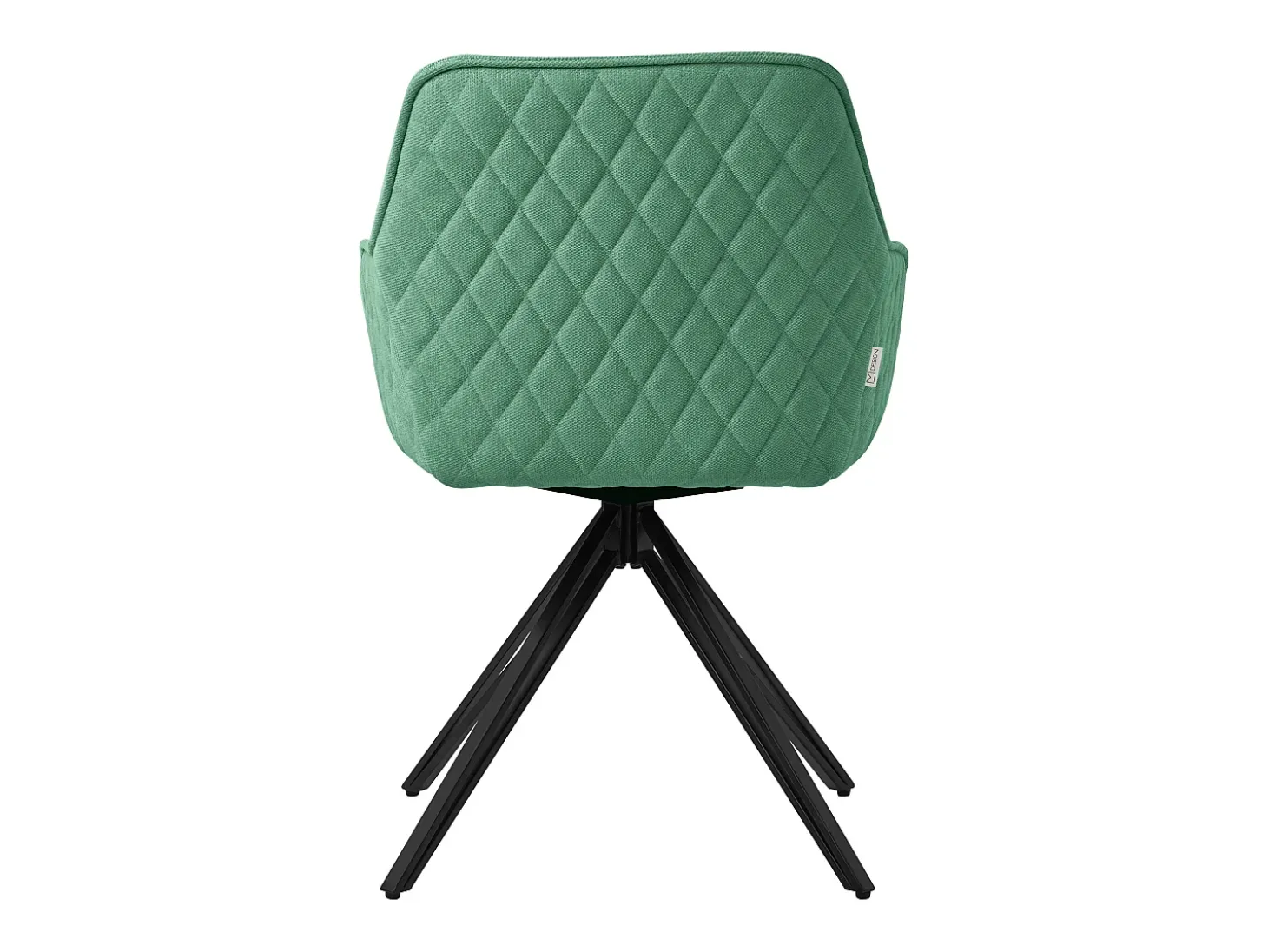 Silla giratoria Silla de comedor Sillón Giratorio 360 grados Silla de salón Verd