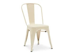 Silla industrial Kalax de acero mate reforzado - Gama alta-Amarillo pastel