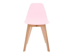 Silla infantil madera rosa Nordic petit 56,5x31x32cm