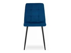 Silla KARA - terciopelo azul marino x 1