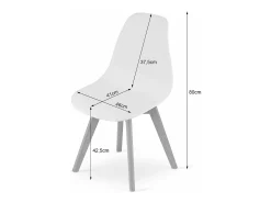 Silla KITO - gris x 1
