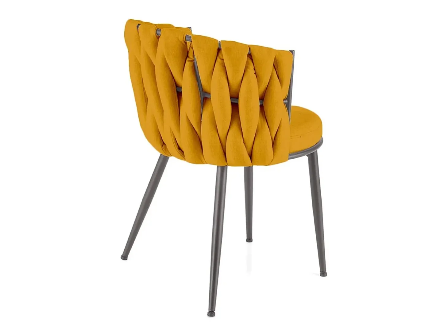 Silla K516/Tela y metal/Naranja