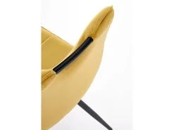 Silla K521/Terciopelo/Amarillo