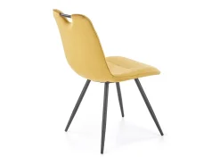 Silla K521/Terciopelo/Amarillo