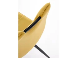 Silla K521/Terciopelo/Amarillo