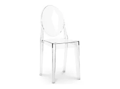 Silla Louiva gris transparente-Color Parma claro