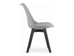 Silla MARK - patas grises/negras x 1