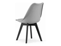 Silla MARK - patas grises/negras x 1