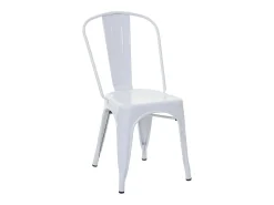 Silla MCW-A73 metal (juego de 4), blanco