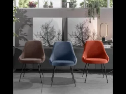 Silla moderna acolchada 